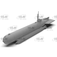 S019 ICM 1/72 ドイツ 特殊潜航艇 UボートType `モルヒ`