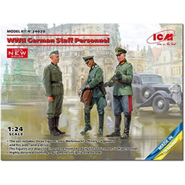 24020 ICM 1/24 WWII ドイツ将校 & スタッフ