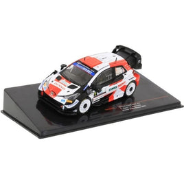 RAM822A イクソ 1/43 トヨタ ヤリス WRC2021 ラリーモンツァ 優勝 No.1 S・オジェ/J・イングラシア