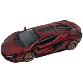 HH Toys 1/64 ランボルギーニ シアン FKP37 Lamborghini Sian FKP37 メタリックレッド Metallic Red
