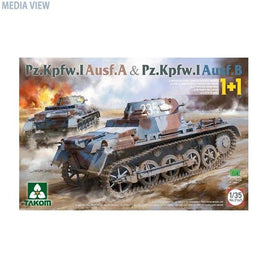 TKO2145 タコム 1/35 I号戦車A型 & B型 2キットセット