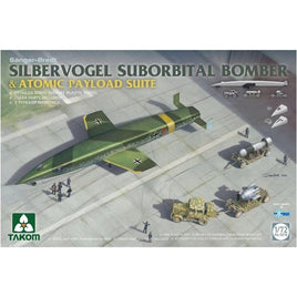 TKO5018 タコム 1/72 ジルバーフォーゲル 弾道飛行 爆撃機 w/核爆弾セット