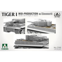 TKO2198 タコム 1/35 Sd.Kfz.181 Pz.Kpfw.VI タイガーI 中期型 w/ツィンメリットコーティング