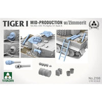 TKO2198 タコム 1/35 Sd.Kfz.181 Pz.Kpfw.VI タイガーI 中期型 w/ツィンメリットコーティング