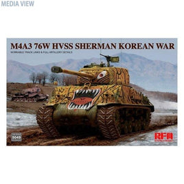 RFM5049 ライフィールドモデル 1/35 M4A3 76W HVSS シャーマン 中戦車 `朝鮮戦争`