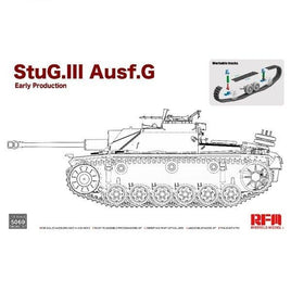 RFM5069 ライフィールド 1/35 III号突撃砲 G型 初期型 w/可動式履帯