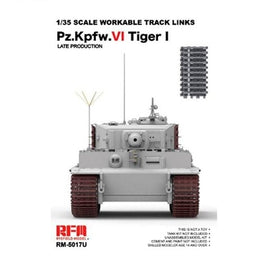 RFM5017U ライフィールドモデル 1/35 タイガーⅠ 後期型用 組立可動履帯 (新金型アップグレード版)