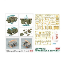 RFM2050 ライフィールドモデル 1/35 レオパルト2用 パワーパック & スリングセット