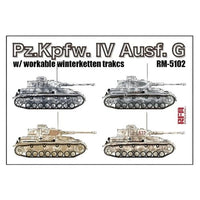 RFM5102 ライフィールドモデル 1/35 IV号戦車 G型w/ヴィンター ケッテン