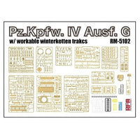 RFM5102 ライフィールドモデル 1/35 IV号戦車 G型w/ヴィンター ケッテン