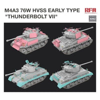 RFM5092 ライフィールドモデル 1/35 M4A3 76W HVSS 初期型 「サンダーボルトVII」