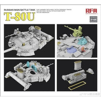 RFM5105 ライフィールドモデル 1/35 ロシア軍 T-80U 主力戦車