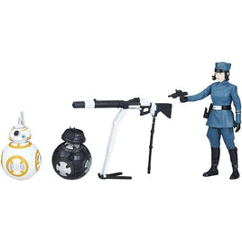 スター・ウォーズ ベーシックフィギュア 3パック BB-8 BB-9E ローズ(ファースト・オーダーver.)
