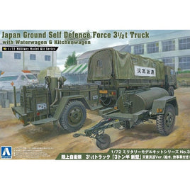 1/72 ミリタリーモデルキットNo.3 1/2tトラック「3トン半 新型」災害派遣Ver