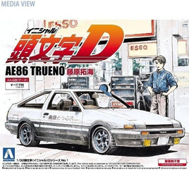 1/32頭文字D No.1 AE86トレノ 藤原拓海