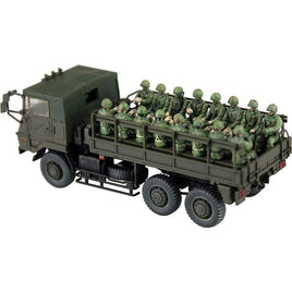 1/72 ミリタリーモデルキット No.12 陸上自衛隊 73式大型トラック 3t半(乗車隊員20体セット)