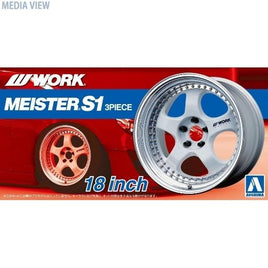 ザ・チューンドパーツNo.21 1/24 ワーク マイスターS1 3ピース 18インチ