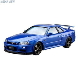 ザ・モデルカーNo.08 1/24 ニッサン BNR34 スカイラインGT-R V-specⅡ'02
