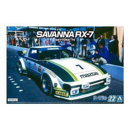 ザ・モデルカーNo.22 1/24 マツダ SA22C RX-7 デイトナ'79