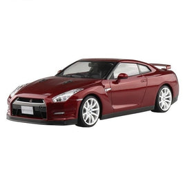 プリペイントモデル、02-C 1/24 ニッサン R35 GT-R `14 ゴールドフレークレッドパール