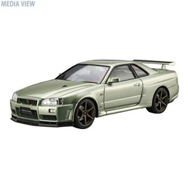 ザ・モデルカー、No.134 1/24 ニッサン BNR34 スカイラインGT-R V-specII Nur.`02