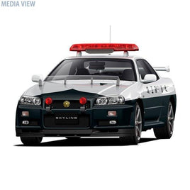 ザ・パトロールカー、No.01 1/24 ニッサン BNR34 スカイラインGT-R パトロールカー `99