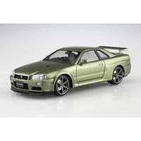 No.03-C 1/24 プリペイントモデル ニッサン BNR34 スカイライン GT-R V・spec Ⅱ Nur '00 ミレニアムジェイド