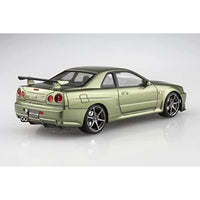 No.03-C 1/24 プリペイントモデル ニッサン BNR34 スカイライン GT-R V・spec Ⅱ Nur '00 ミレニアムジェイド