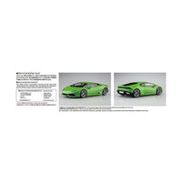 1/24 プリペイントモデル No.04-A '14 ランボルギーニ ウラカン グリーン