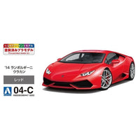 1/24 プリペイントモデル No.04-C '14 ランボルギーニ ウラカン レッド
