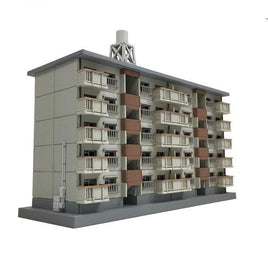 建築ロマン堂No.5 1/150 団地 2棟セット