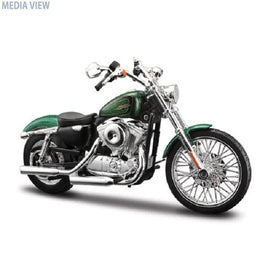 104477 1/12 完成品バイク HARLEY-DAVIDSON 2012 XL 1200V セブンティーツー(グリーン)