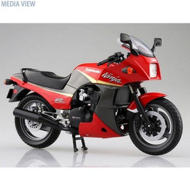 109212 完成品バイク 1/12 KAWASAKI GPZ900R 赤/灰