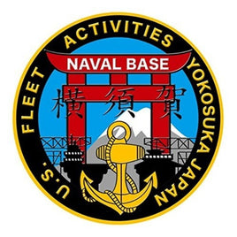 NC024S ステッカー アメリカ海軍 横須賀海軍施設