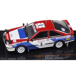 RAC402A IXO 1/43 ニッサン 200 SX 1987年コートジボワールラリー #9 M.Kirkland/R.Nixon