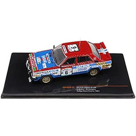 RAC403B IXO 1/43 日産 ダットサン バイオレット GT 1981年コートジボワールラリー #6 S.Mehta/M.Doughty