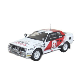 24RAL025A IXO 1/24 トヨタ セリカ ツインカムターボ (TA64) 1985年サファリラリー #21 J.Kankkunen/F.Gallagher