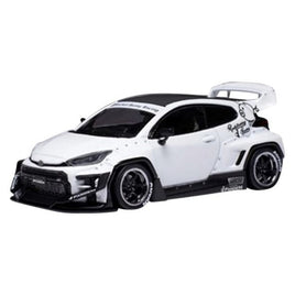 MOC327 IXO  1/43 トヨタ Pandem GR ヤリス  ホワイト 右ハンドル
