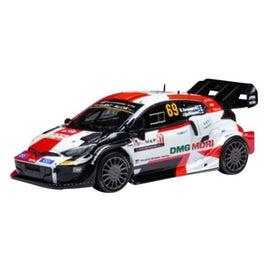 RAM849 IXO  1/43 トヨタ GR ヤリス ラリー1 2022年クロアチアラリー 優勝 #69 K.Rovanpera/J.Halttunen
