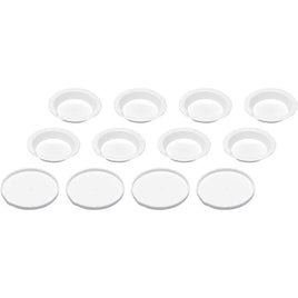 OM-185 白い塗料皿 ベーシックタイプ(8枚入)