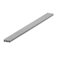 OM-435 プラ=材料【グレー】 正方形パイプ 7 x 14 mm 3本入