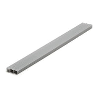OM-436 プラ=材料【グレー】 正方形パイプ 8 x 16 mm 3本入
