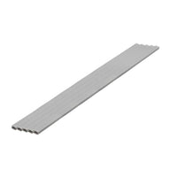 OM-442 プラ=材料【グレー】 長方形パイプ 4 x  8 mm 5本入