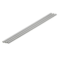OM-455 プラ=材料【グレー】 ハーフパイプ 3.5 x 7 mm 3本入