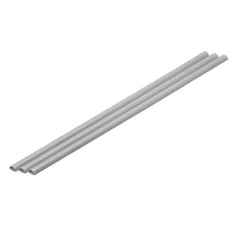 OM-455 プラ=材料【グレー】 ハーフパイプ 3.5 x 7 mm 3本入
