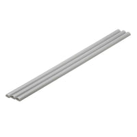OM-456 プラ=材料【グレー】 ハーフパイプ   4 x 8 mm 3本入