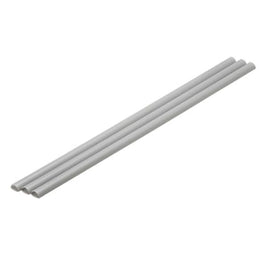 OM-456 プラ=材料【グレー】 ハーフパイプ   4 x 8 mm 3本入