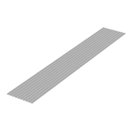 OM-464 プラ=材料【グレー】 細切り板 0.3 x  4.0 mm 10本入
