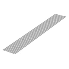 OM-473 プラ=材料【グレー】 細切り板 0.5 x  3.0 mm 10本入