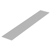 OM-483 プラ=材料【グレー】 細切り板 1.0 x 3.0 mm 10本入
